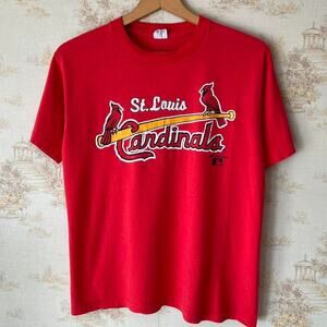 Vintage Faded 80s 1989 St Louis Cardinals Tee | Belton | Medium